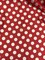 1 Yard Red Satin Fabric with White Polka Dots Lightweight, 59/60” Wide Polyester